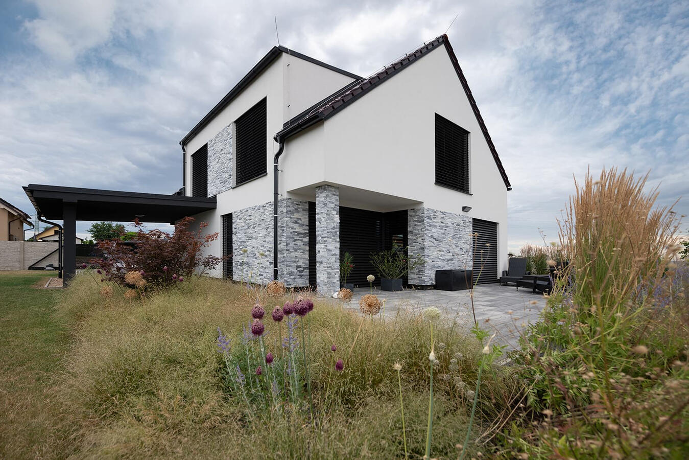 Newbuild house design - exterior view